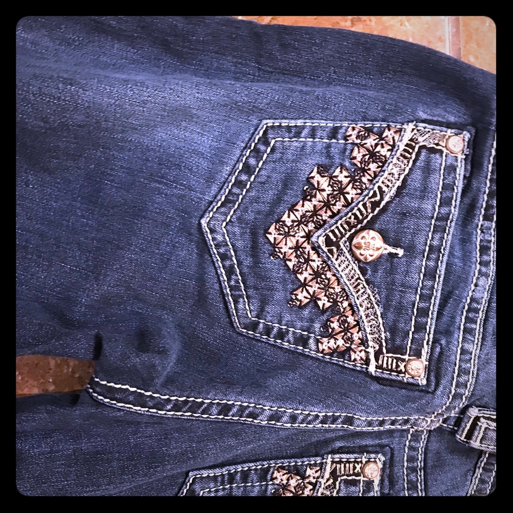 Miss Me Boot-Cut Medium Wash Jeans